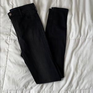 NWOT high rise black jeans